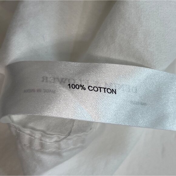 Denim & Flower Ricky Singh Mens M White Cotton Toucan Print Short-Sleeve Shirt - Picture 6 of 7